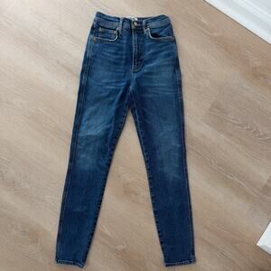 Women’s Agolde Dark Wash Skinny Jeans Size 25